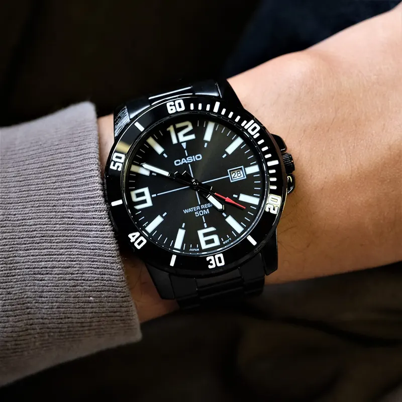Đồng hồ Casio MTP-VD01B-1BVUDF (Hàng trưng bày 98%, vẫn còn tag, chưa qua sử dụng)