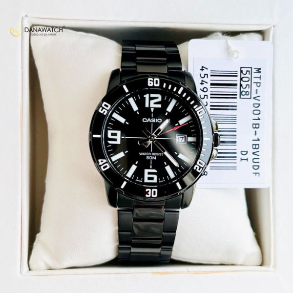 Đồng hồ Casio MTP-VD01B-1BVUDF (Hàng trưng bày 98%, vẫn còn tag, chưa qua sử dụng)