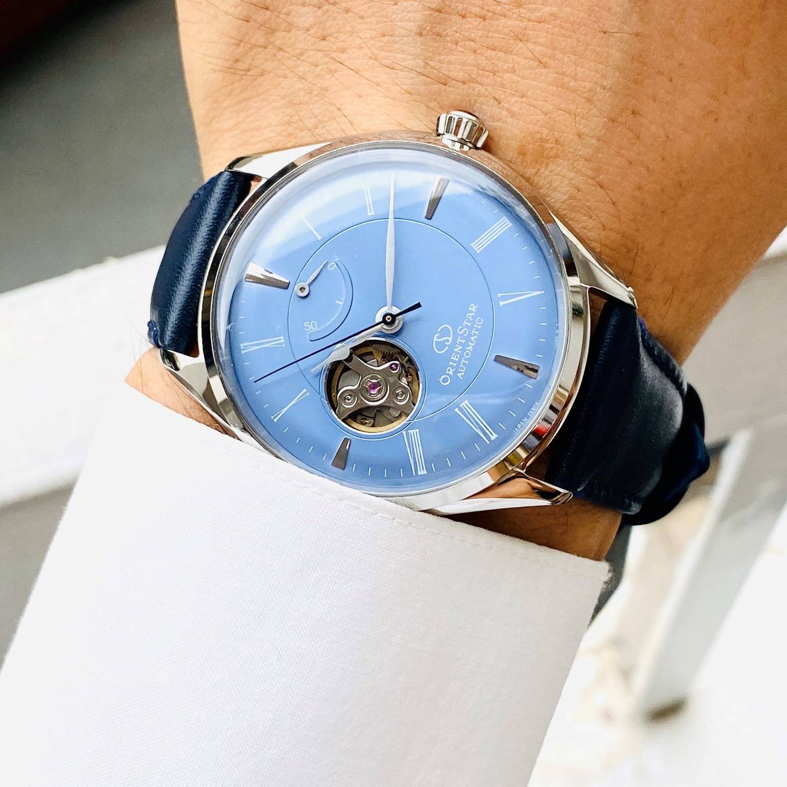 Orient Star Open Heart Netto Classic Automatic RK-AT0203L (Nội Địa Nhật Made in Japan)