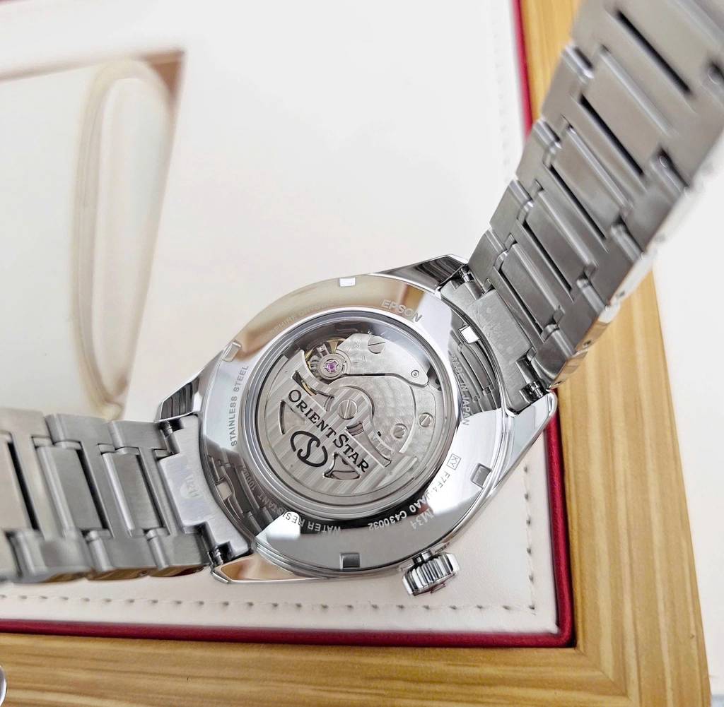 Orient Star Automatic Semi Skeleton BLue green Grandient RK-BY0001A (Nội Địa Nhật Made in Japan)