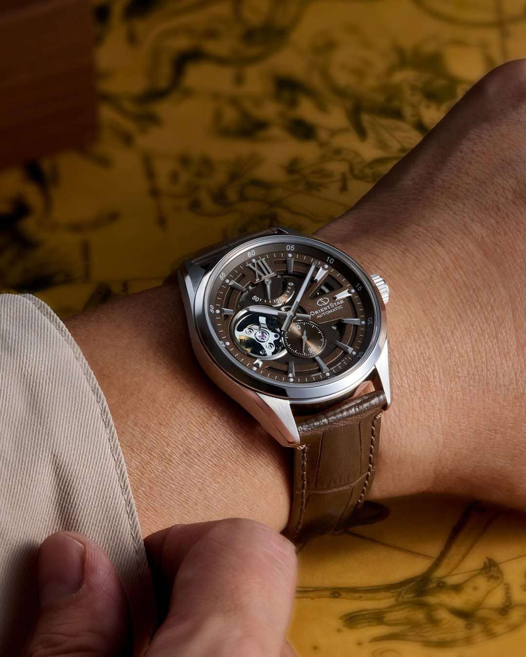 Orient Star Automatic Modern Skeleton RK-AV0139Y (Nội Địa Nhật Made in Japan)