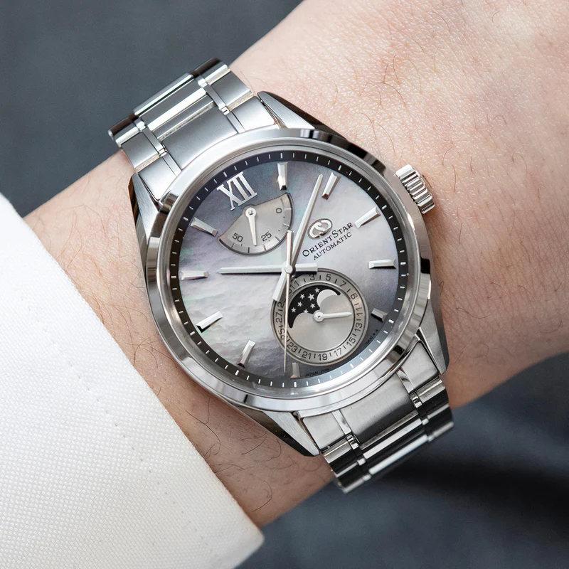 Orient Star Automatic Mechanical Moon Phase RK-AY0201A (Nội Địa Nhật Made in Japan)