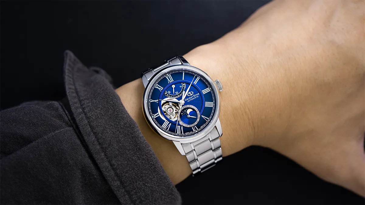 Orient Star Automatic Mechanical Moon Phase RK-BT0002L (Nội Địa Nhật Made in Japan)