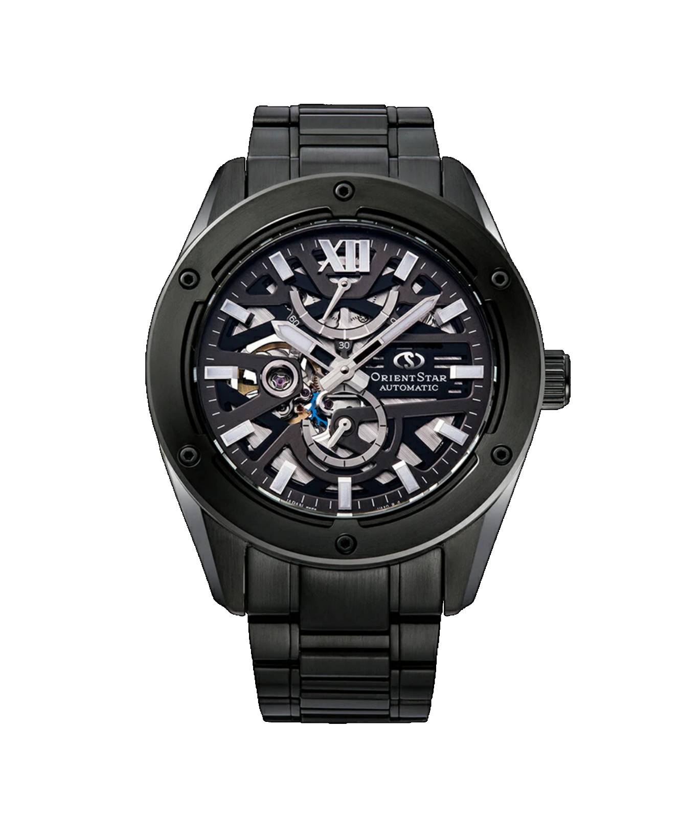 Orient Star Automatic Semi Skeleton RK-BZ0004B (Nội Địa Nhật Made in Japan)