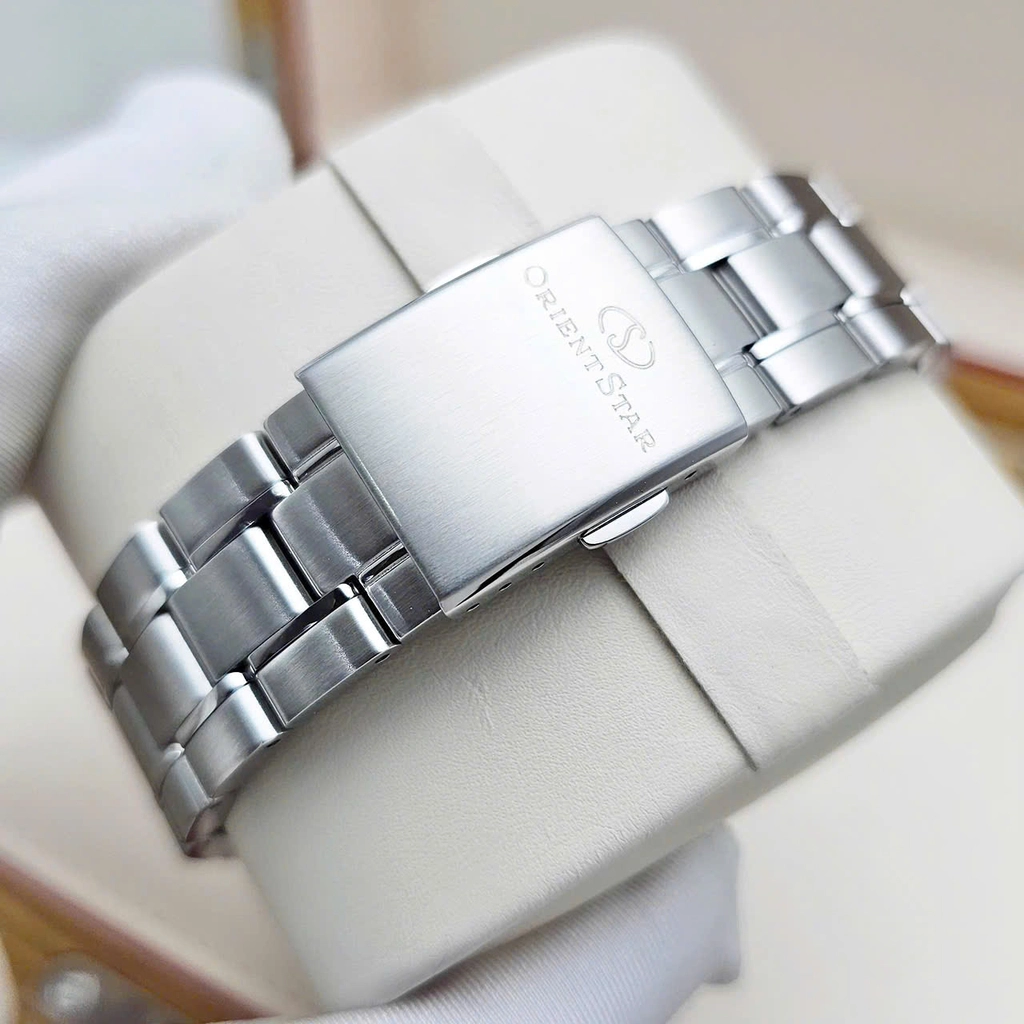 Orient Star Automatic Open Heart Xanh Blue RE-AT0001L (Made in Japan)