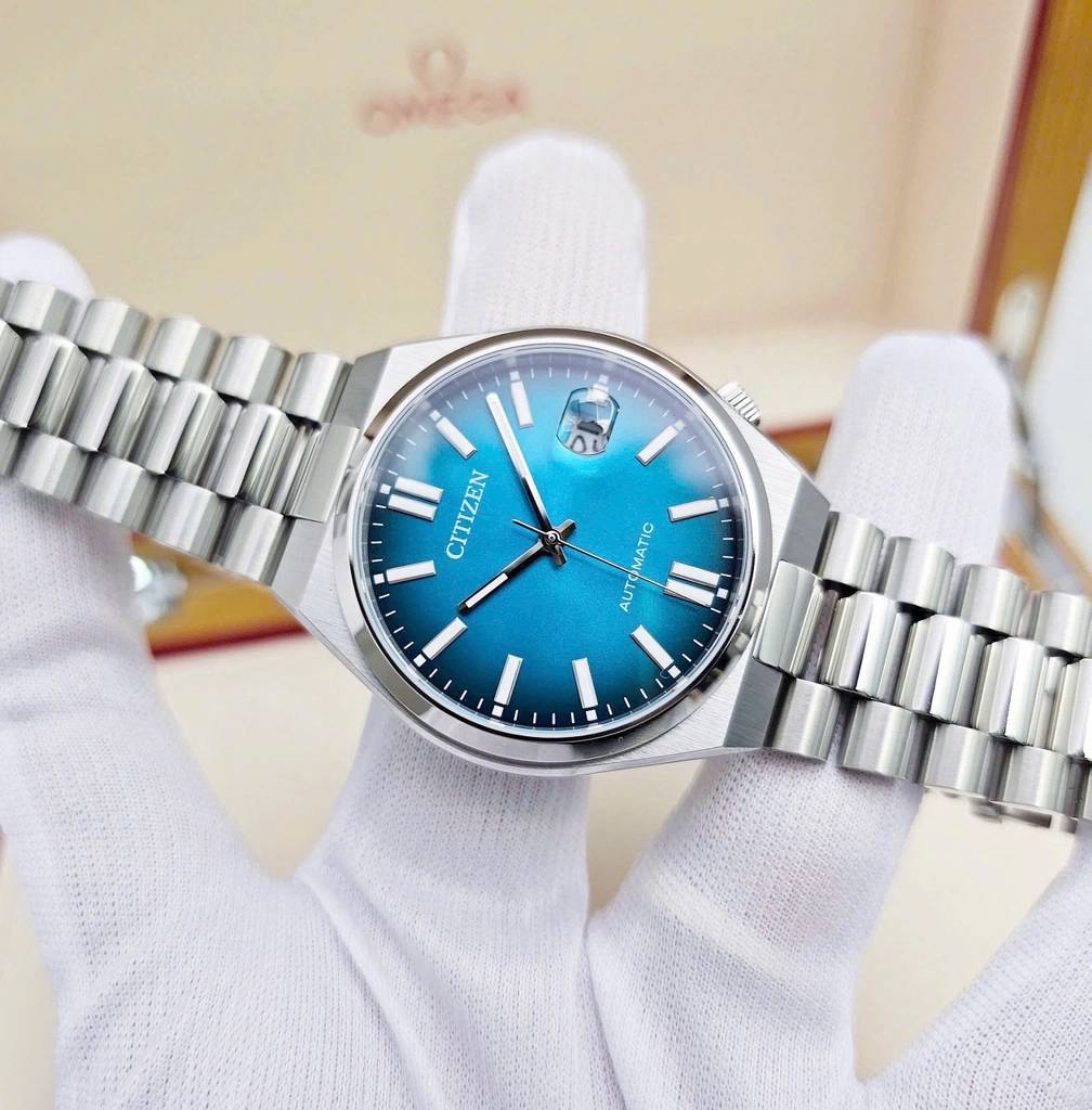 Citizen Automatic Tsuyosa Mechanical Blue Ice Multiple NB1051-56W