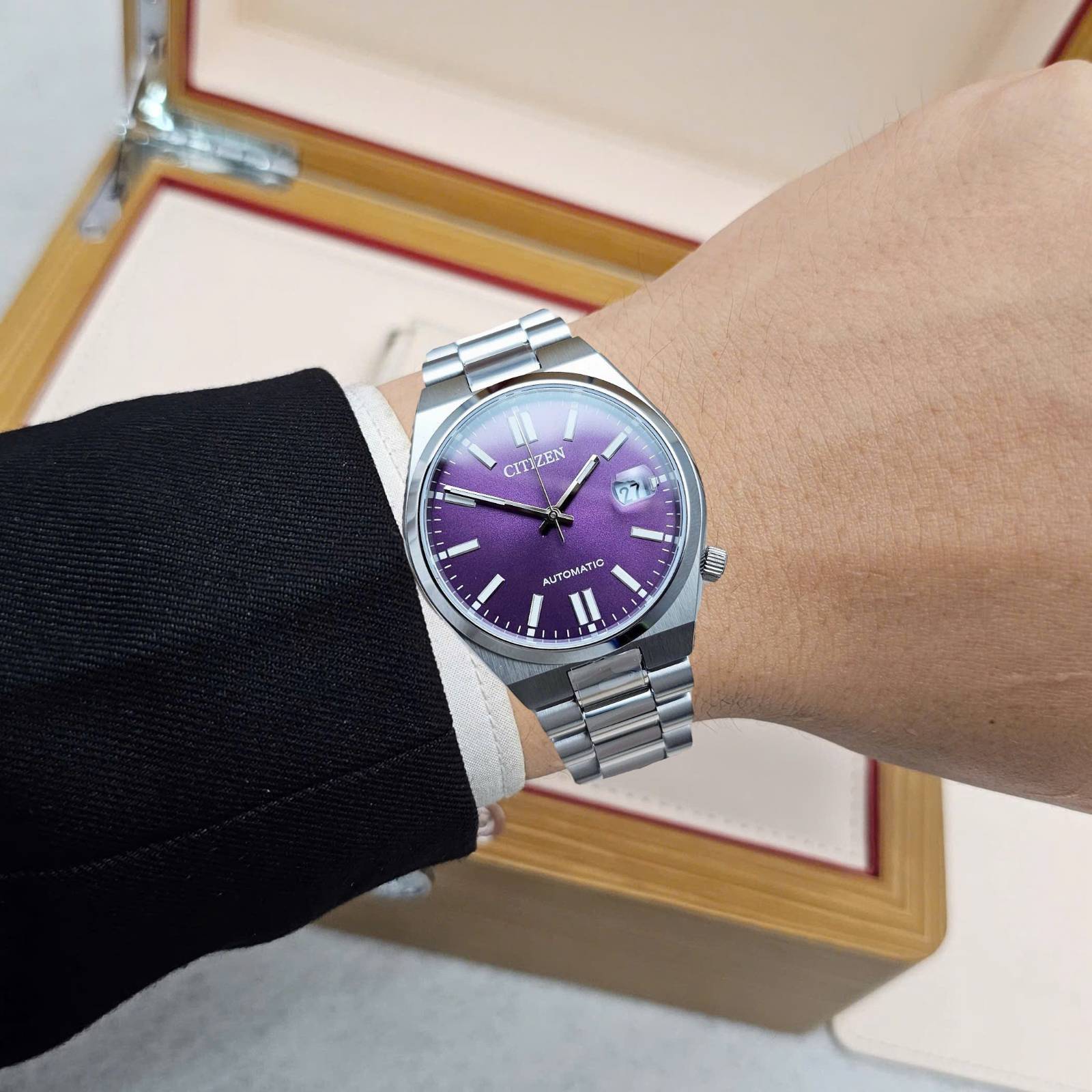 Đồng Hồ Nam Citizen Automatic Tsuyosa Collection NJ0200-50W