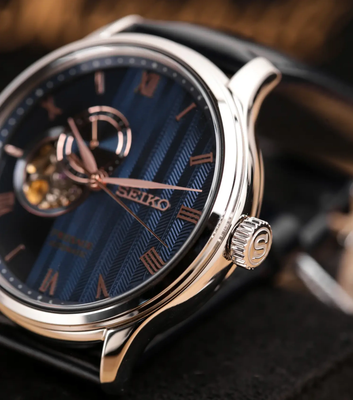 Seiko Automatic Presage Open Heart SARY187