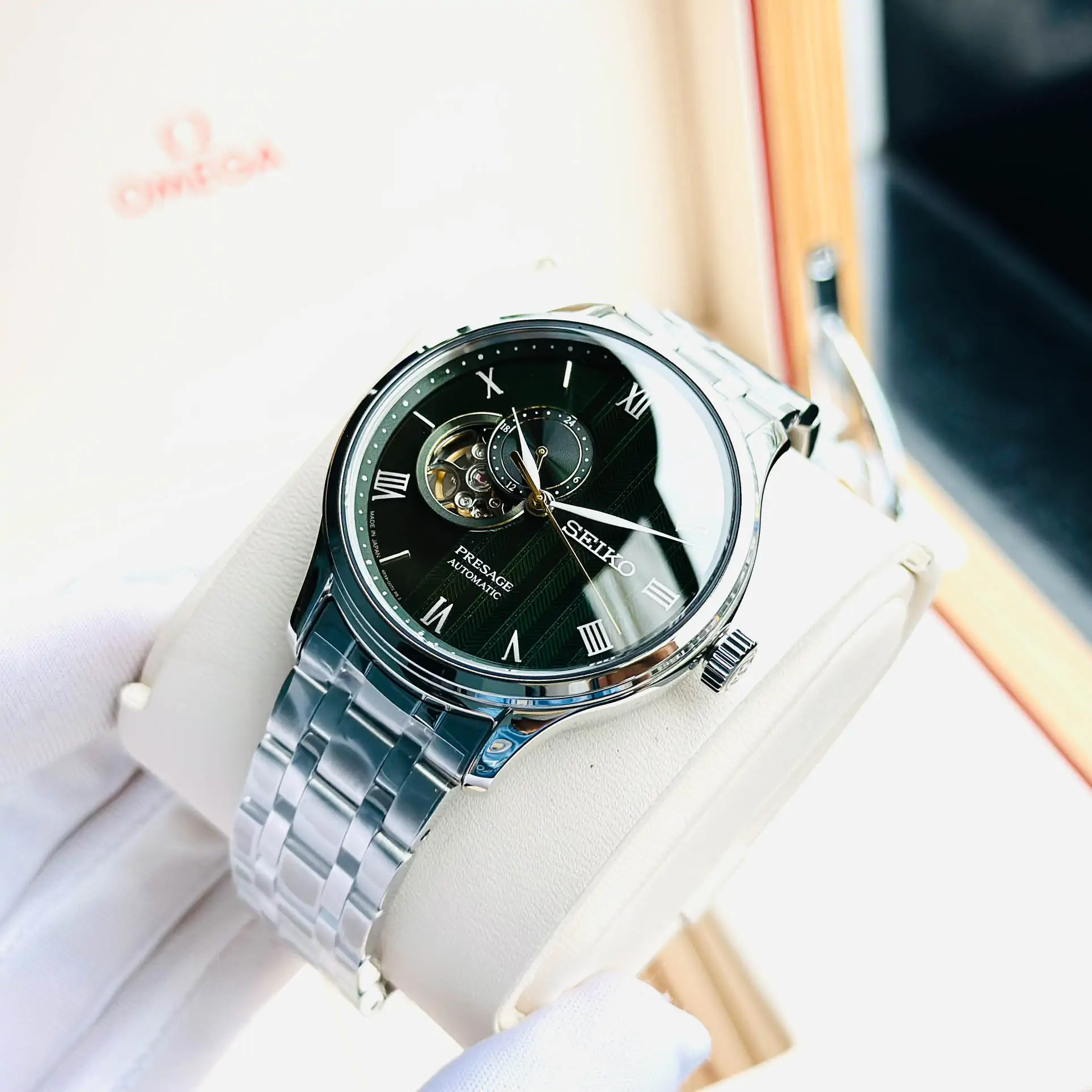 Seiko Automatic Presage Open Heart SARY237