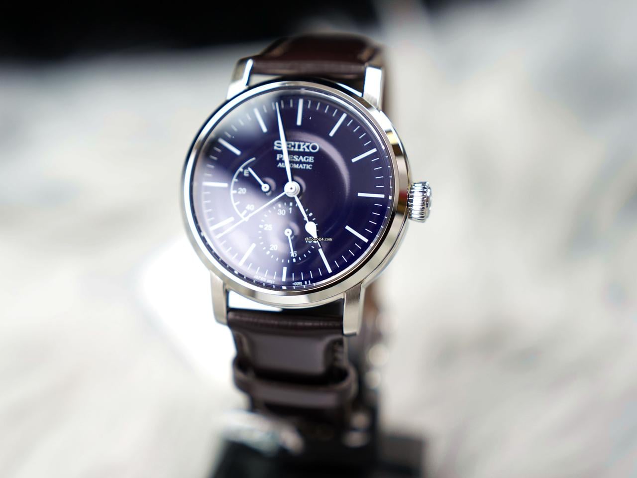 Seiko Presage Riki Steel Clock Series SARW057