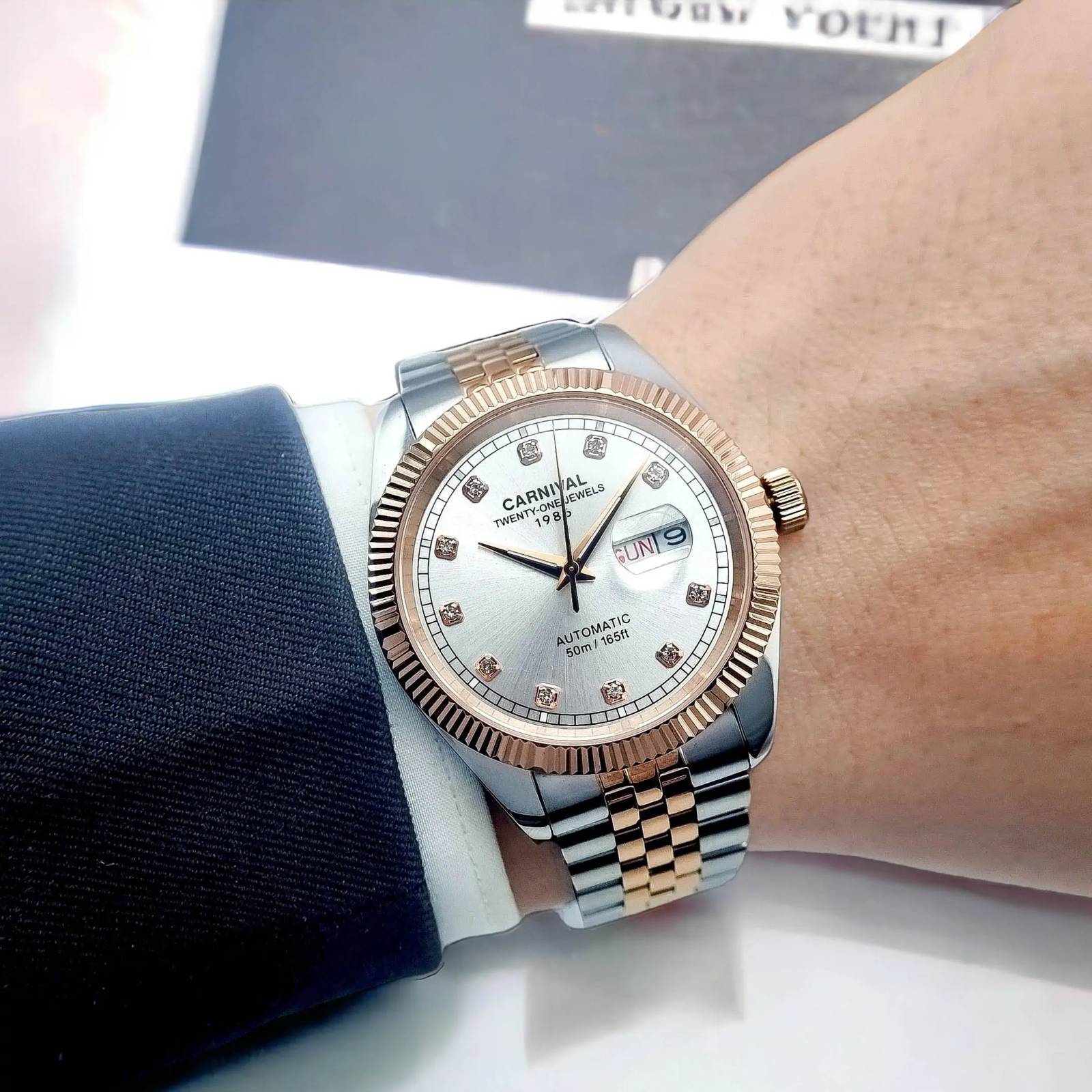 Đồng hồ Carnival Nam Automatic Form Rolex