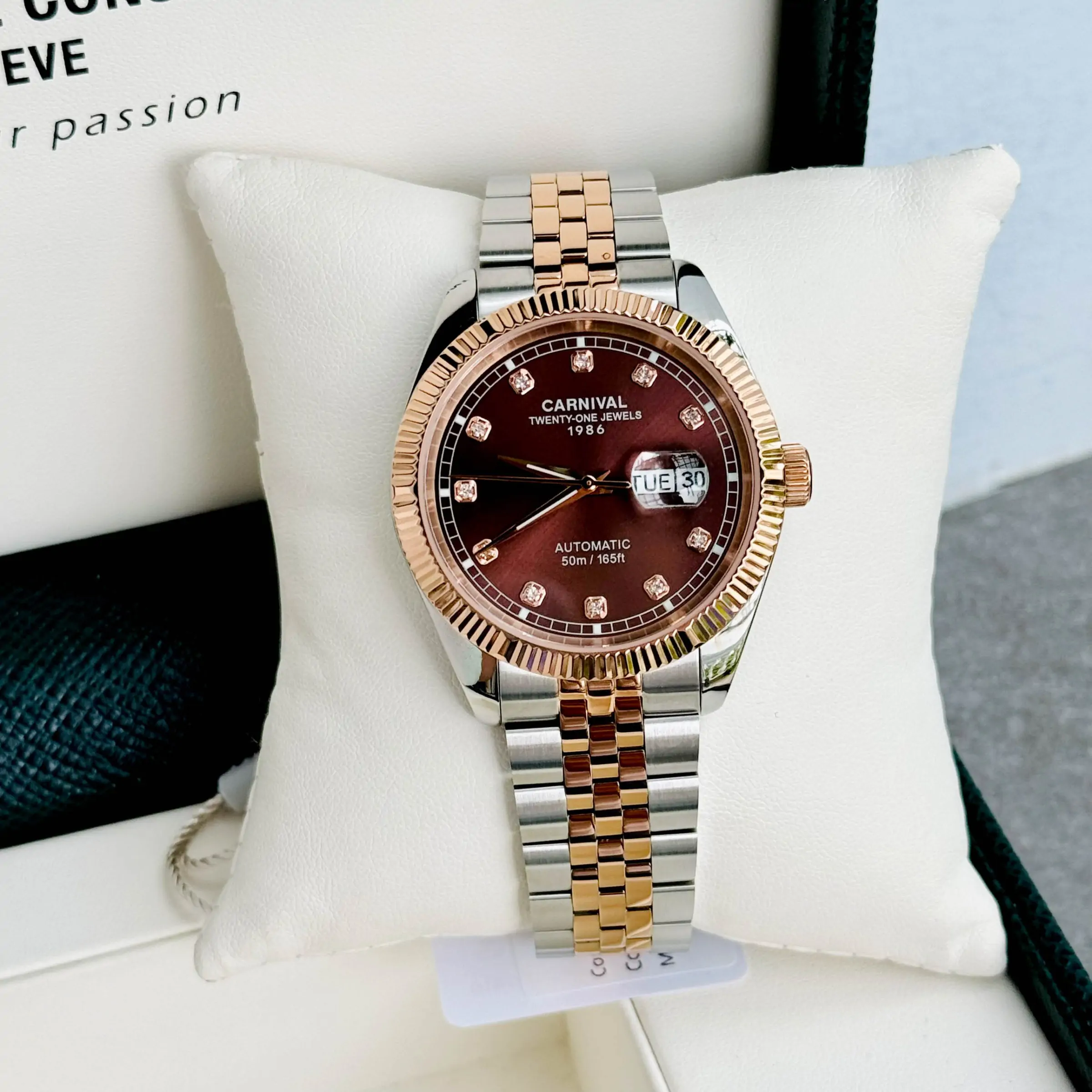 Đồng hồ Carnival Nam Automatic Form Rolex