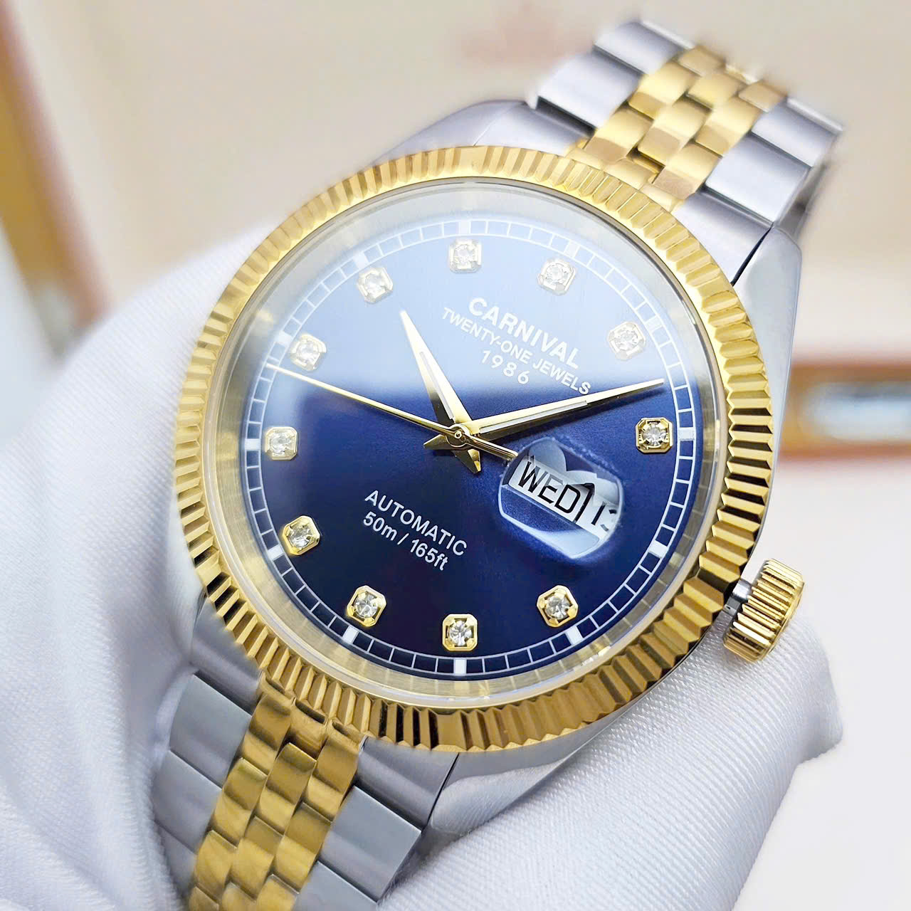 Đồng hồ Carnival Nam Automatic Form Rolex