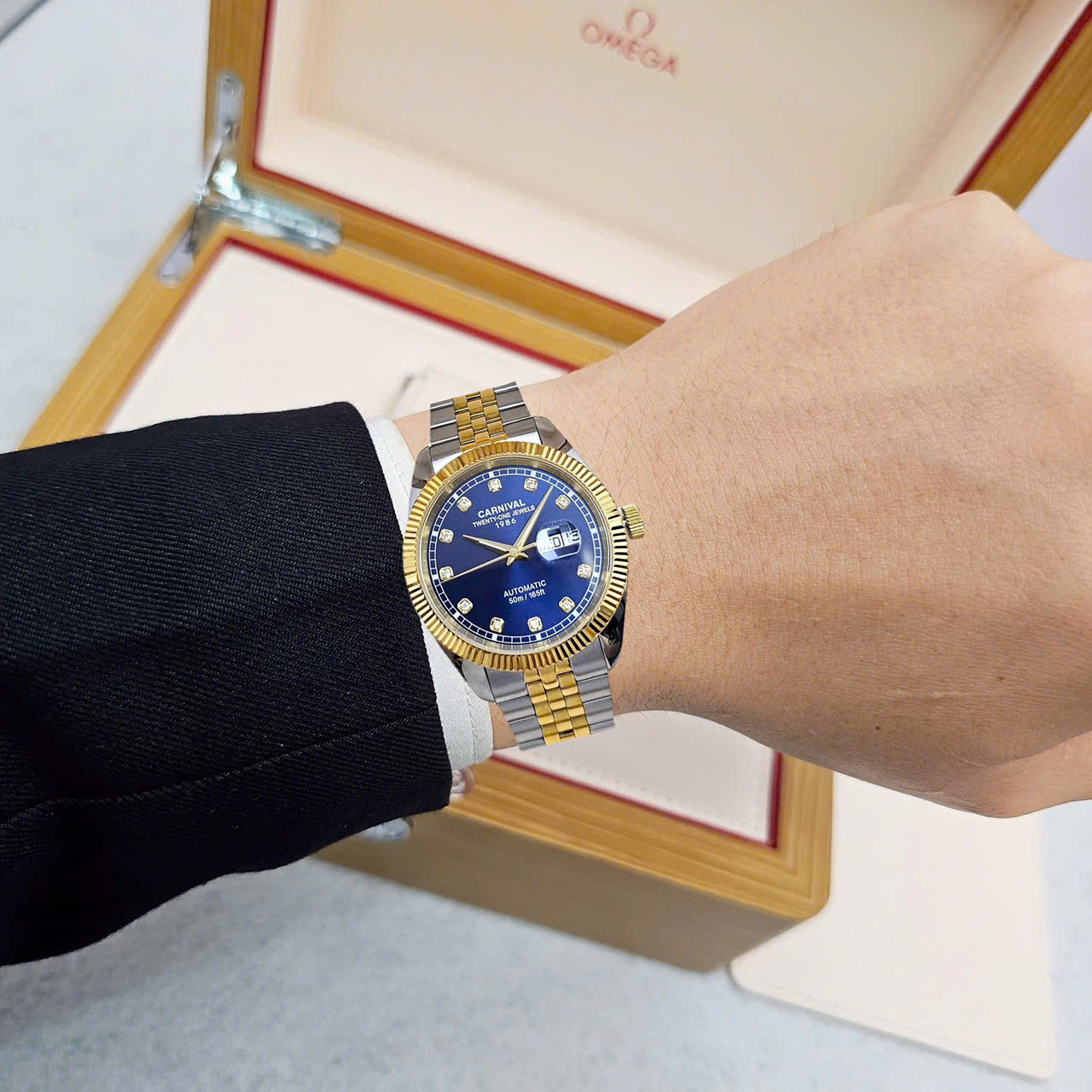 Đồng hồ Carnival Nam Automatic Form Rolex