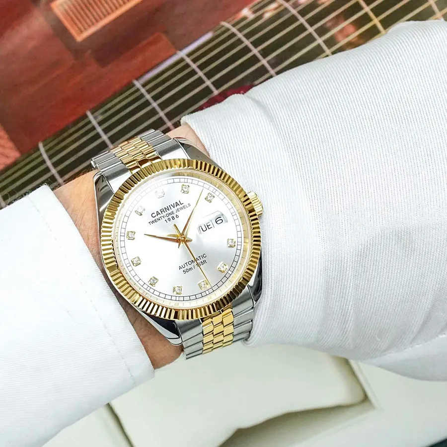 Đồng hồ Carnival Nam Automatic Form Rolex