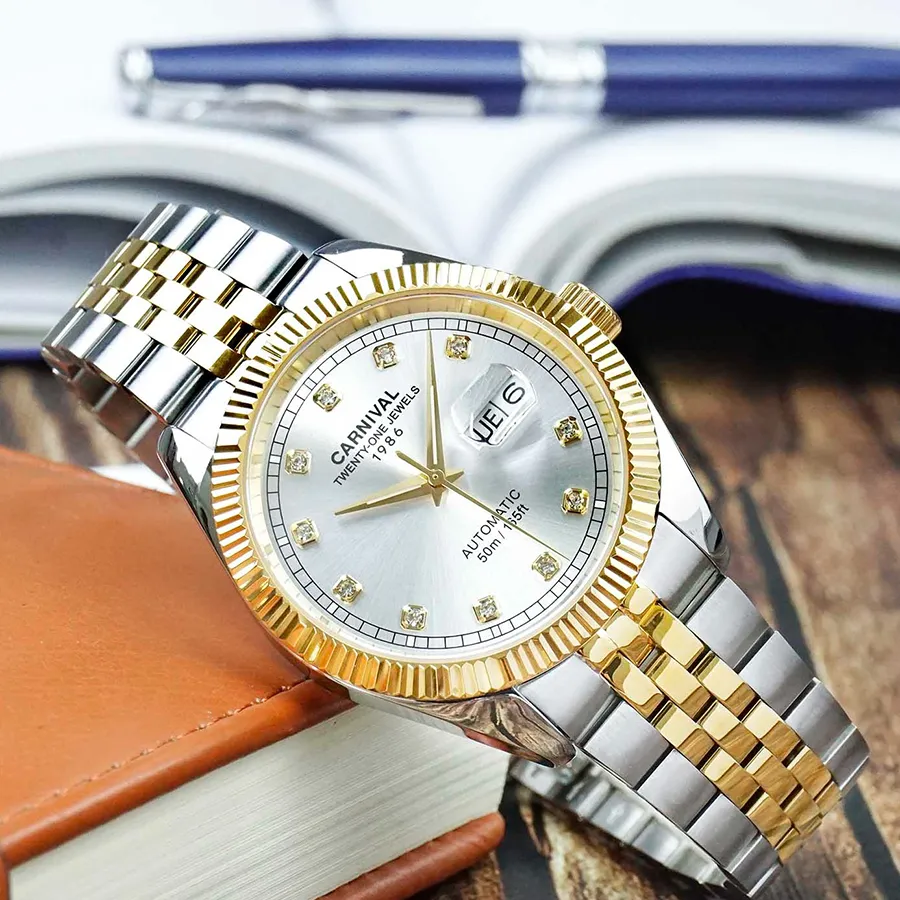 Đồng hồ Carnival Nam Automatic Form Rolex