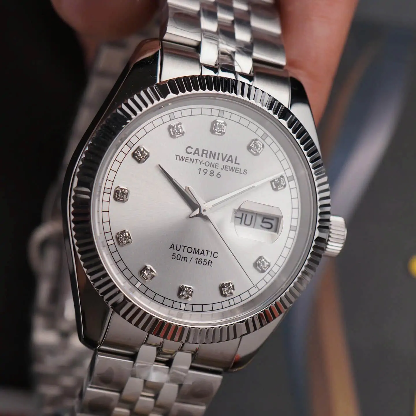 Đồng hồ Carnival Nam Automatic Form Rolex