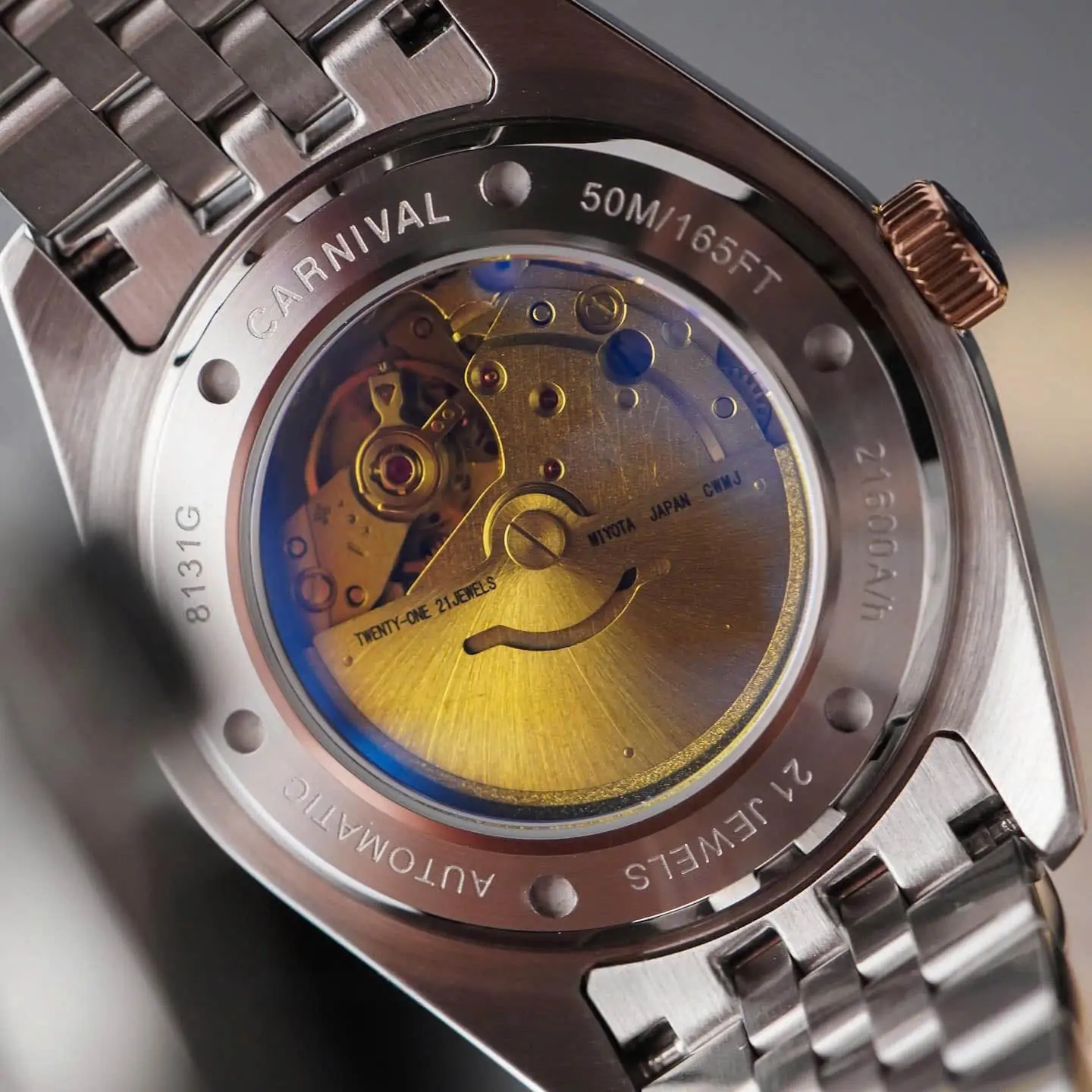 Đồng hồ Carnival Nam Automatic Form Rolex
