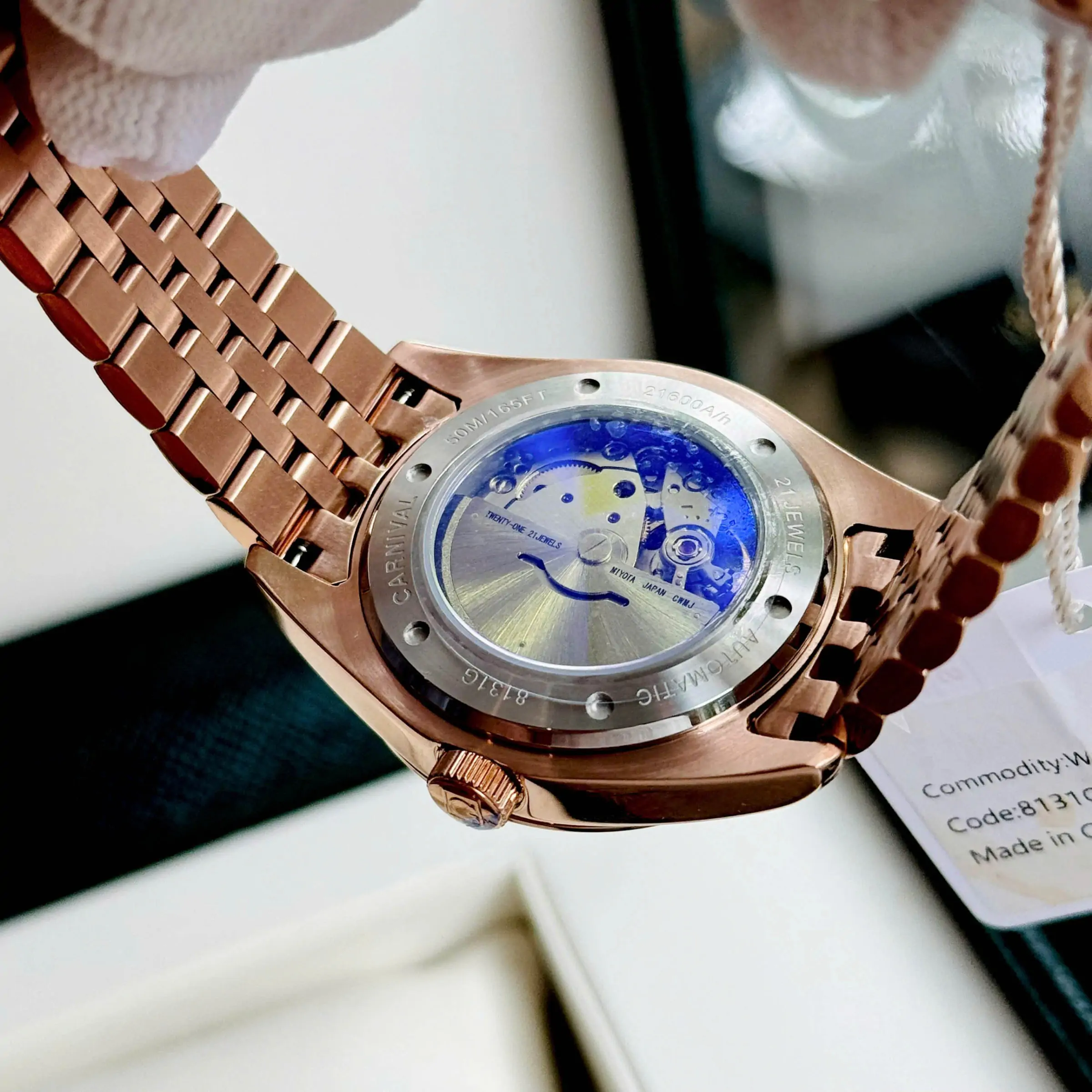 Đồng hồ Carnival Nam Automatic Form Rolex