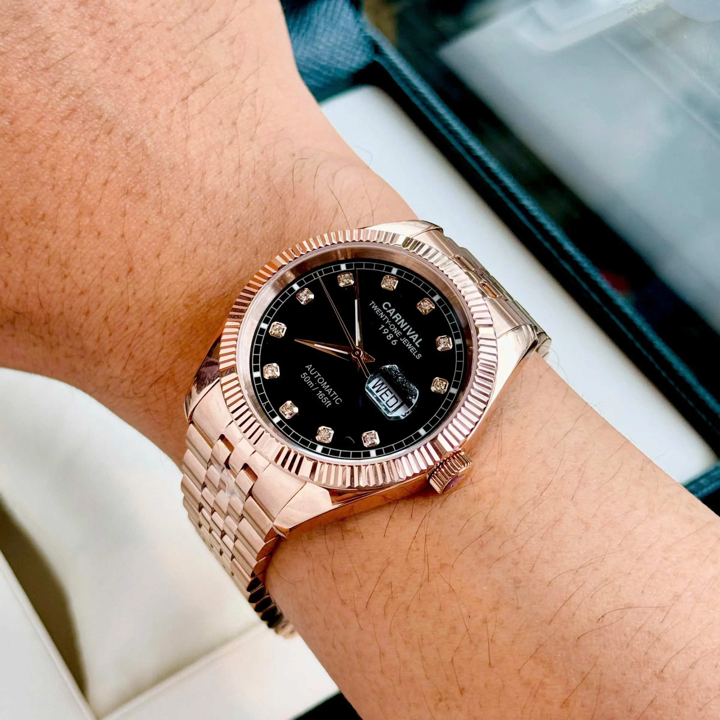 Đồng hồ Carnival Nam Automatic Form Rolex