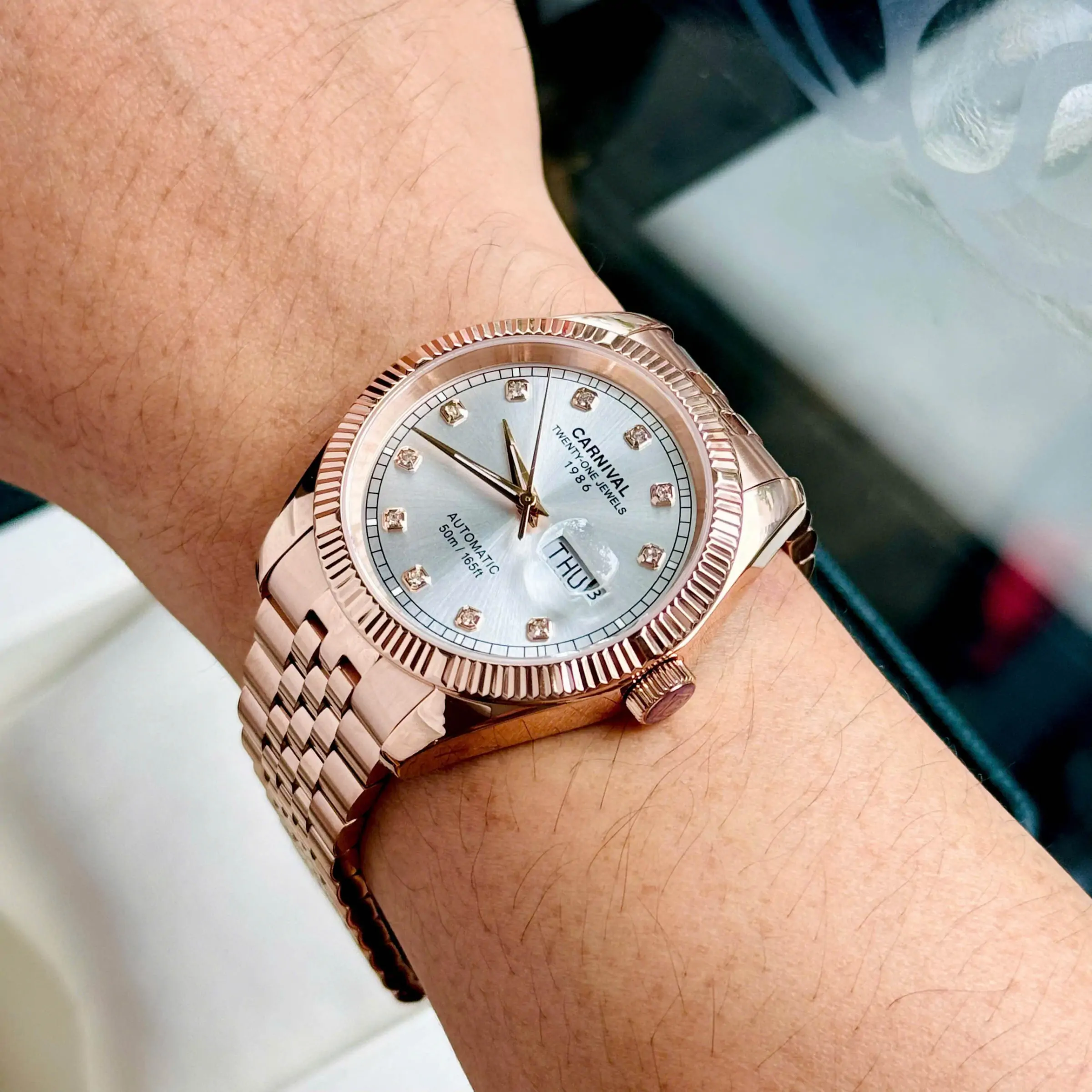 Đồng hồ Carnival Nam Automatic Form Rolex