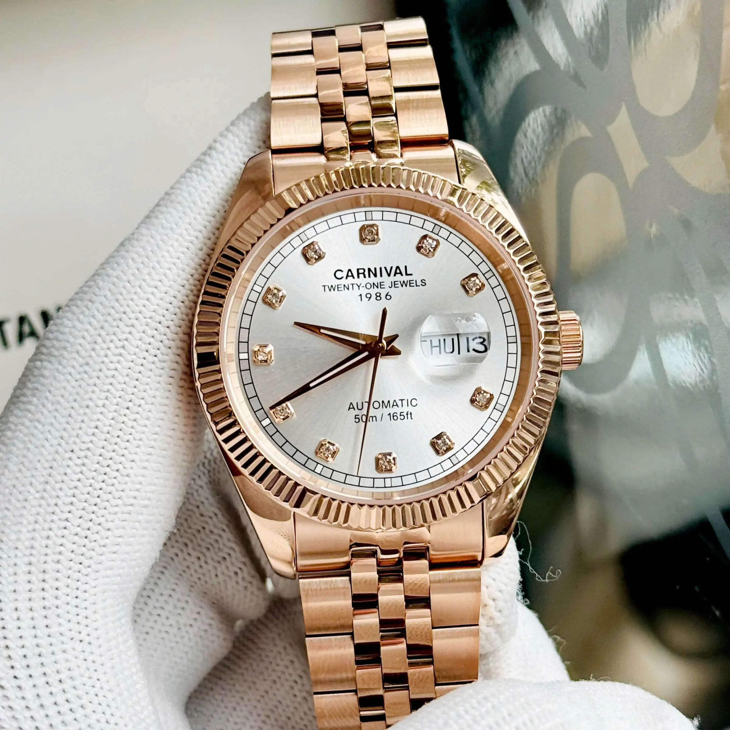 Đồng hồ Carnival Nam Automatic Form Rolex