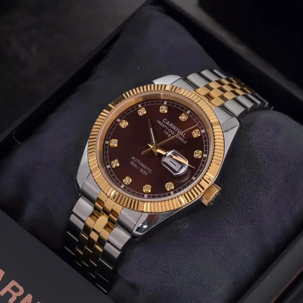 Đồng hồ Carnival Nam Automatic Form Rolex
