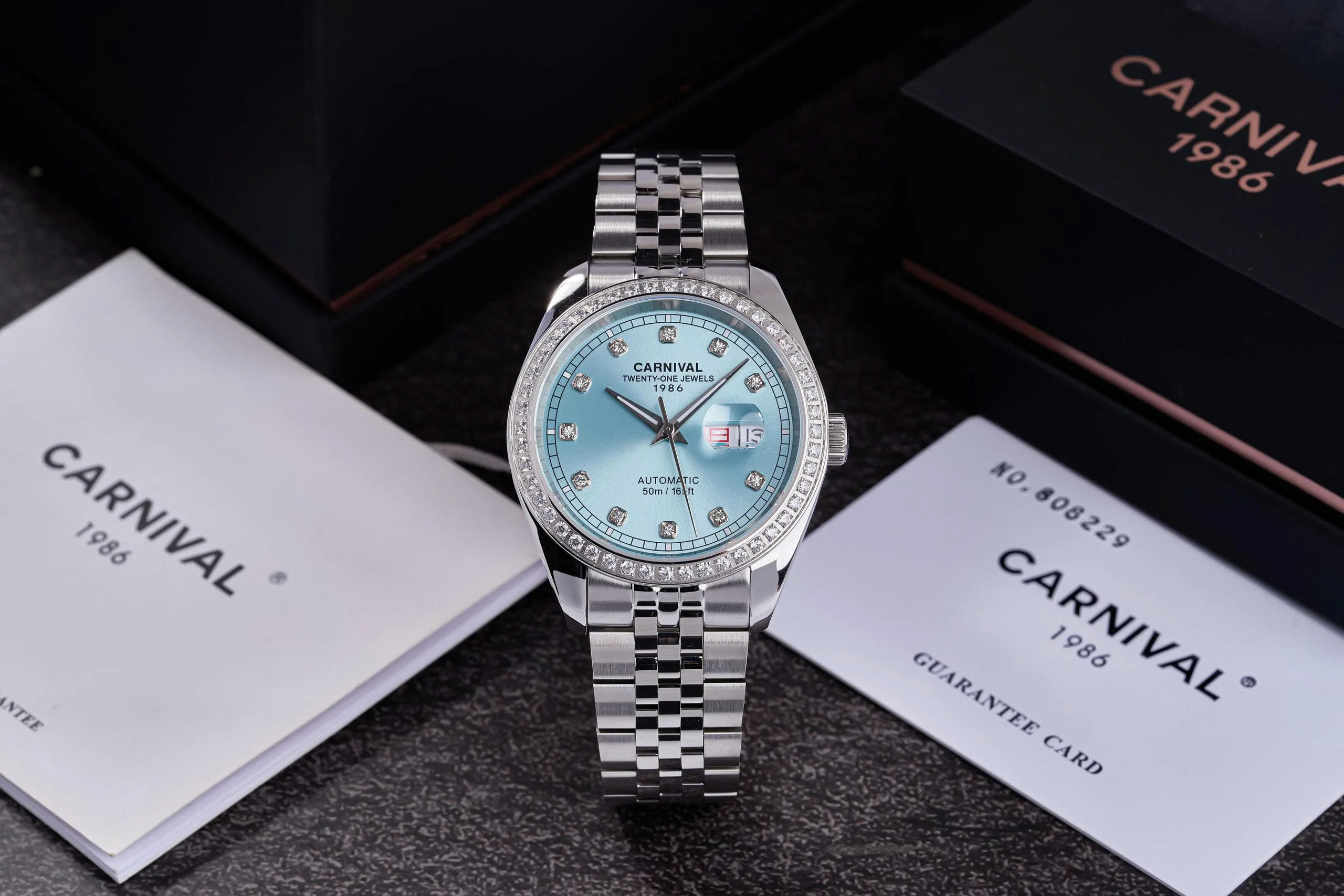 Đồng hồ Carnival Nam Automatic Form Rolex