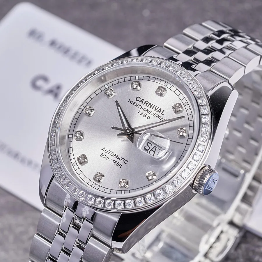 Đồng hồ Carnival Nam Automatic Form Rolex