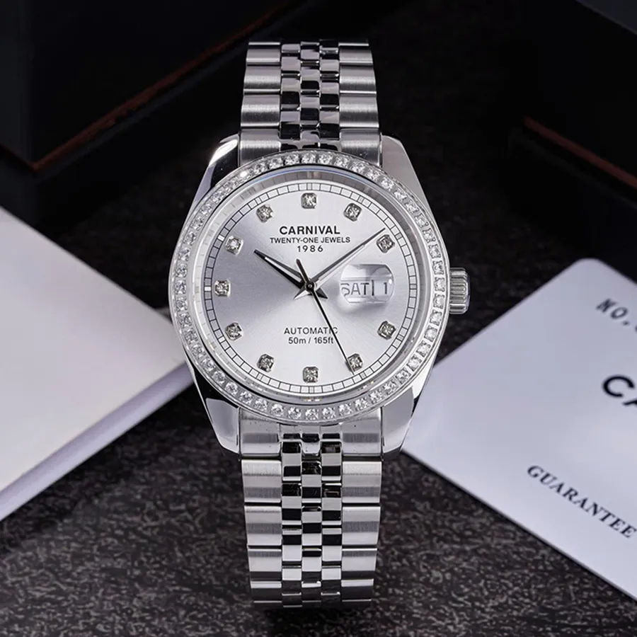 Đồng hồ Carnival Nam Automatic Form Rolex
