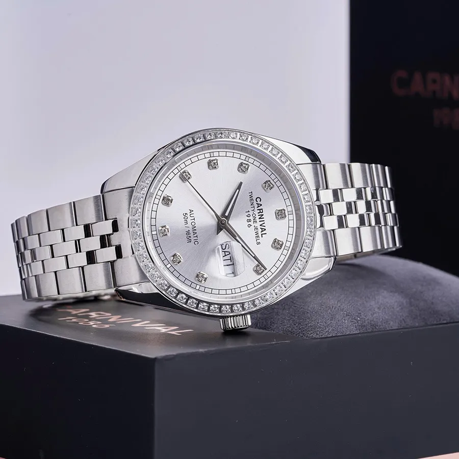 Đồng hồ Carnival Nam Automatic Form Rolex