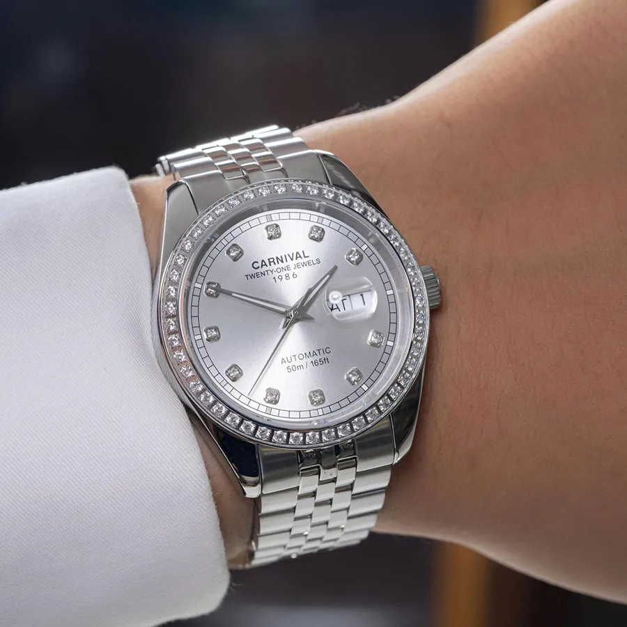 Đồng hồ Carnival Nam Automatic Form Rolex