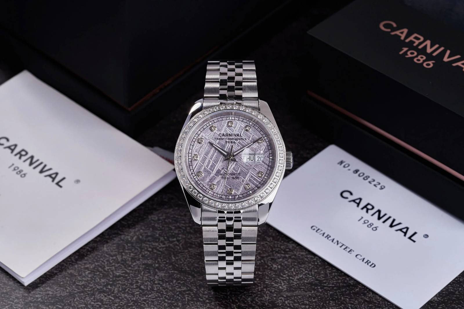 Đồng hồ Carnival Nam Automatic Form Rolex