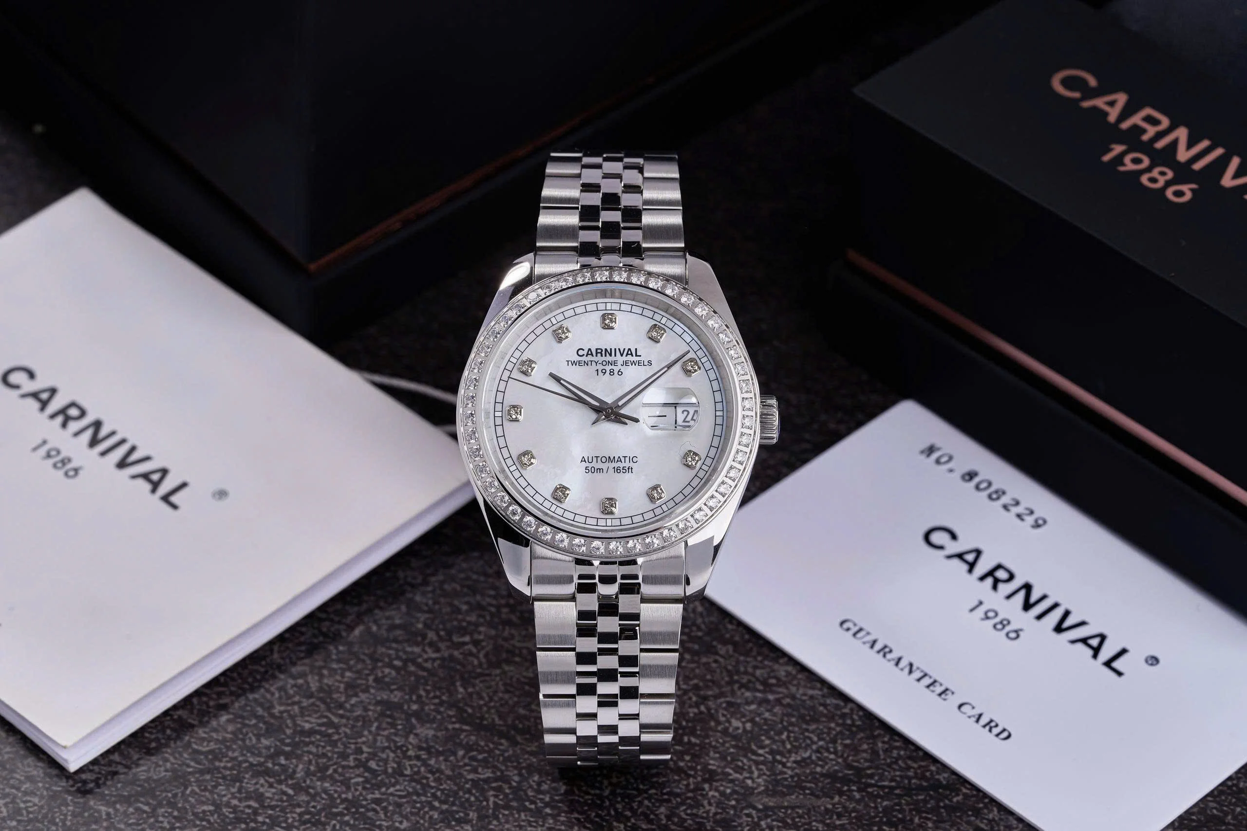 Đồng hồ Carnival Nam Automatic Form Rolex