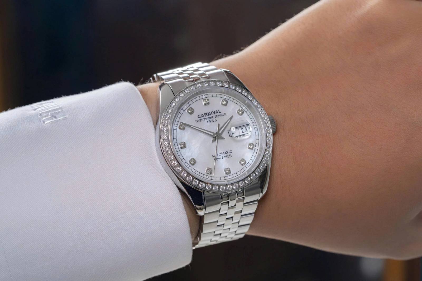 Đồng hồ Carnival Nam Automatic Form Rolex