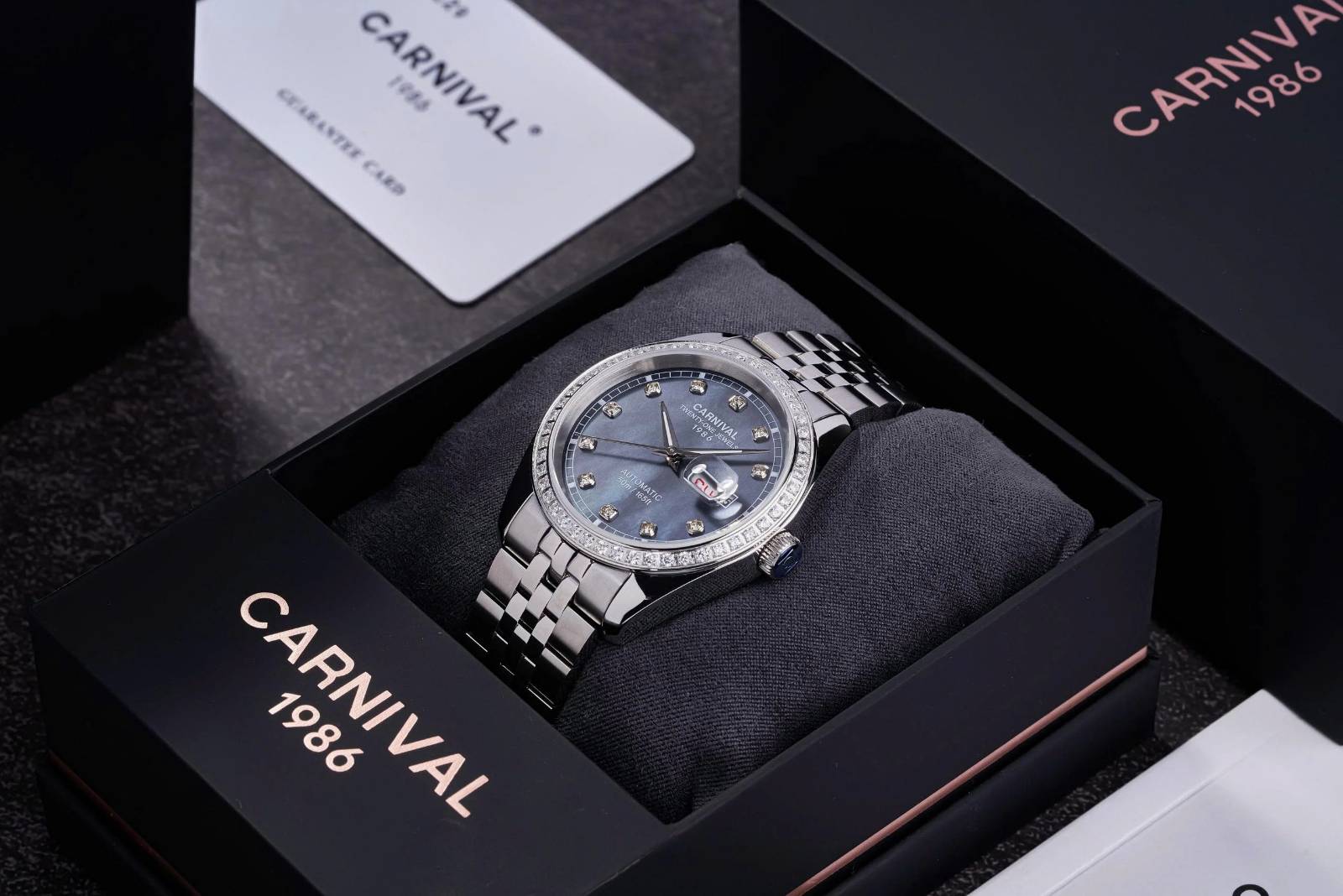 Đồng hồ Carnival Nam Automatic Form Rolex
