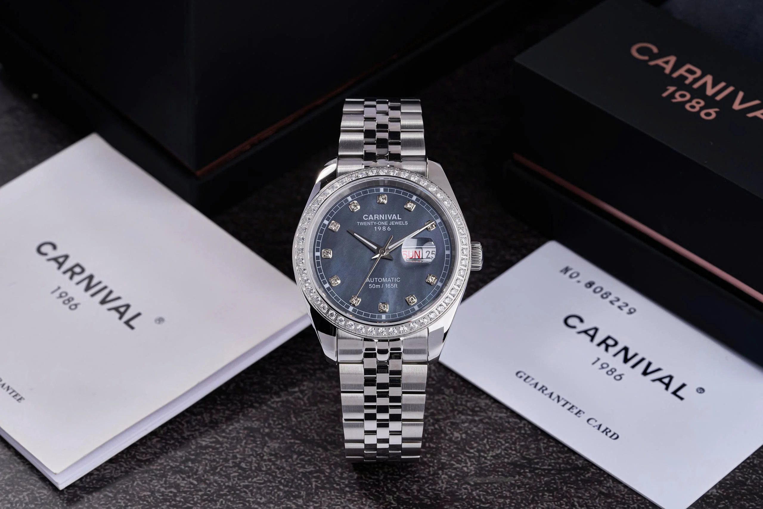 Đồng hồ Carnival Nam Automatic Form Rolex