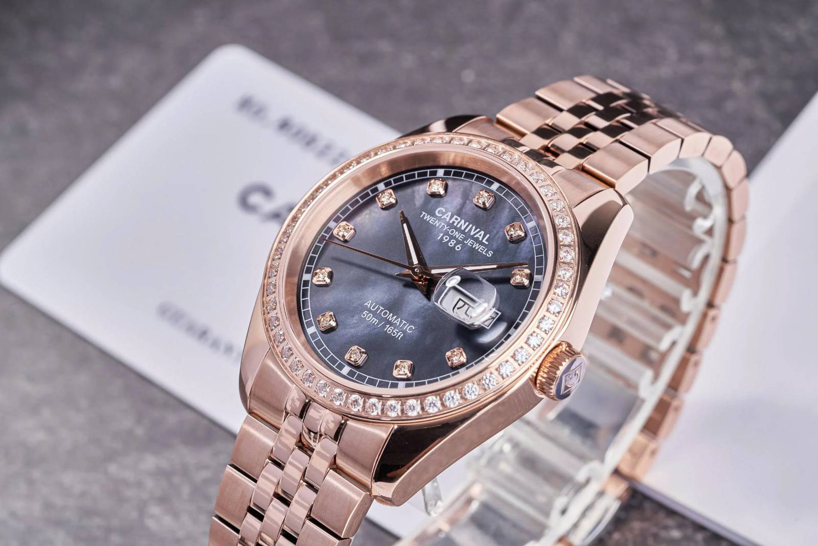Đồng hồ Carnival Nam Automatic Form Rolex