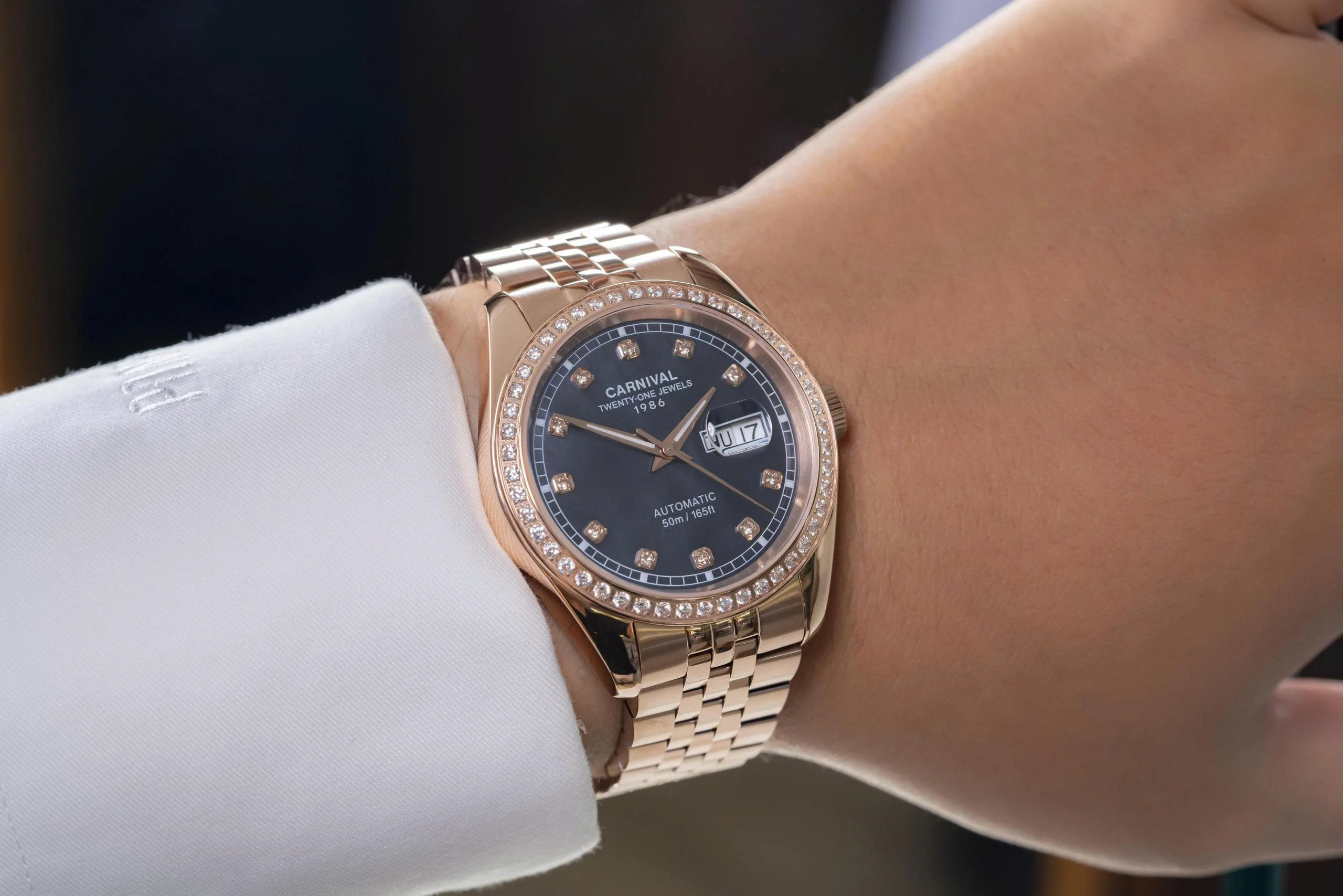 Đồng hồ Carnival Nam Automatic Form Rolex