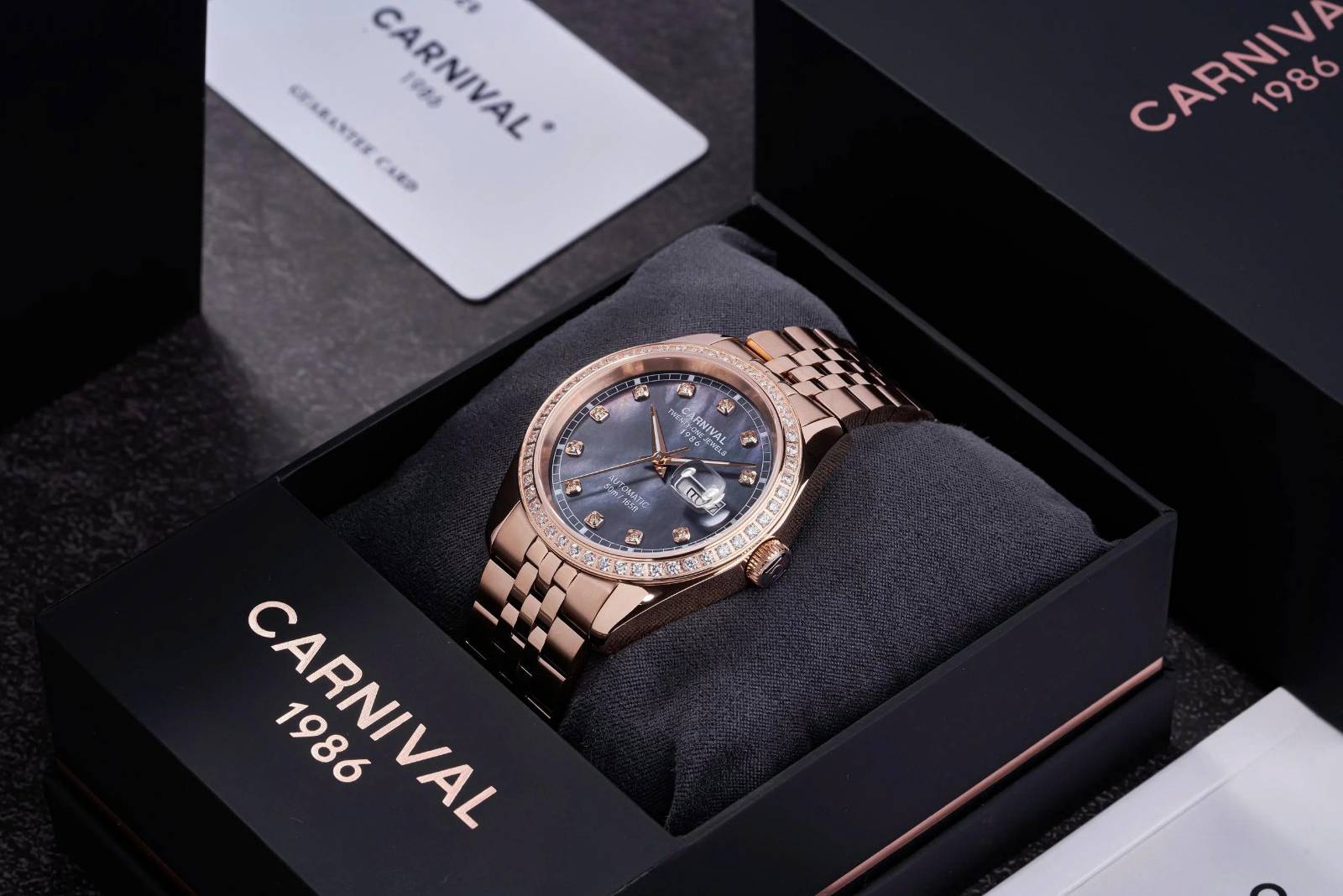 Đồng hồ Carnival Nam Automatic Form Rolex