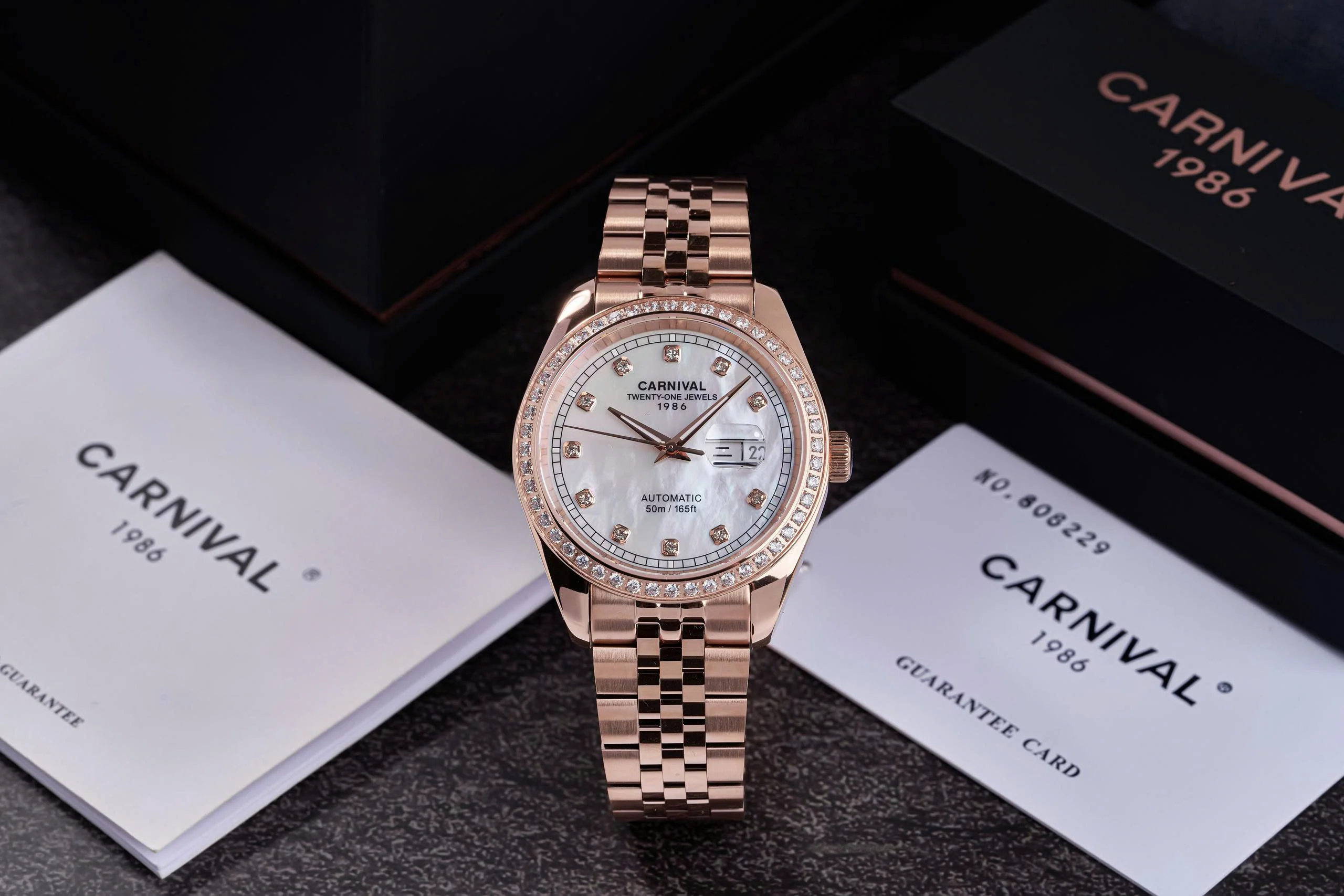 Đồng hồ Carnival Nam Automatic Form Rolex