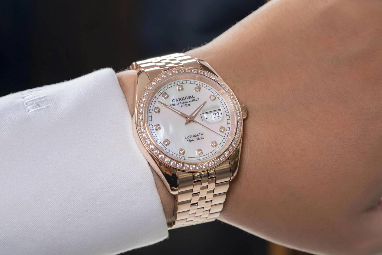 Đồng hồ Carnival Nam Automatic Form Rolex