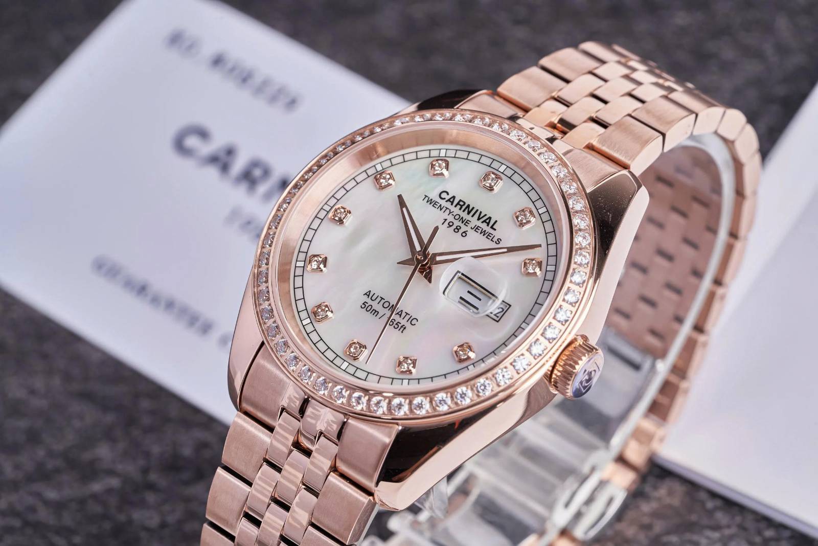 Đồng hồ Carnival Nam Automatic Form Rolex