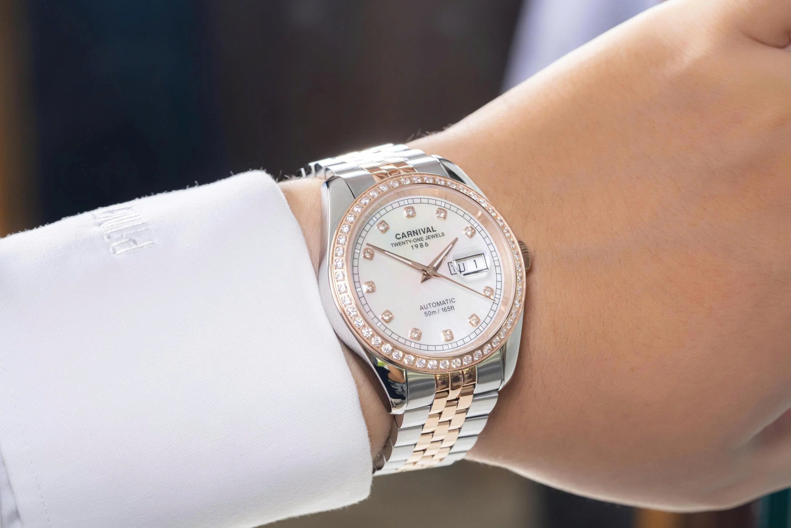 Đồng hồ Carnival Nam Automatic Form Rolex