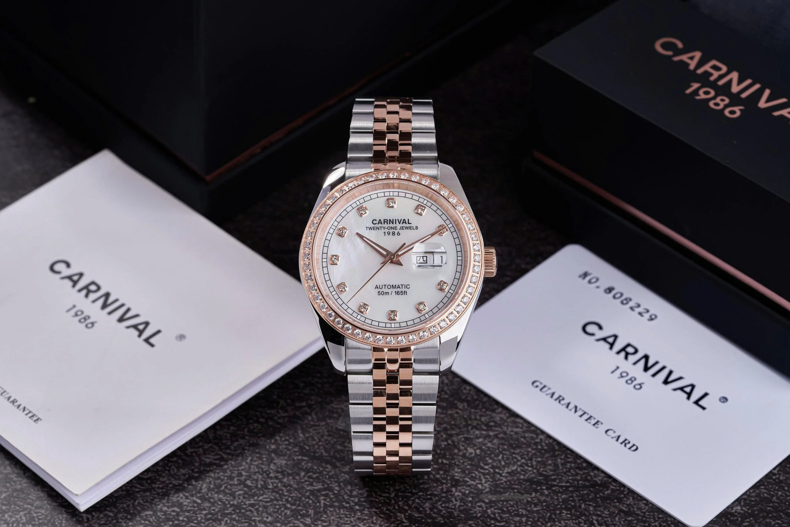 Đồng hồ Carnival Nam Automatic Form Rolex