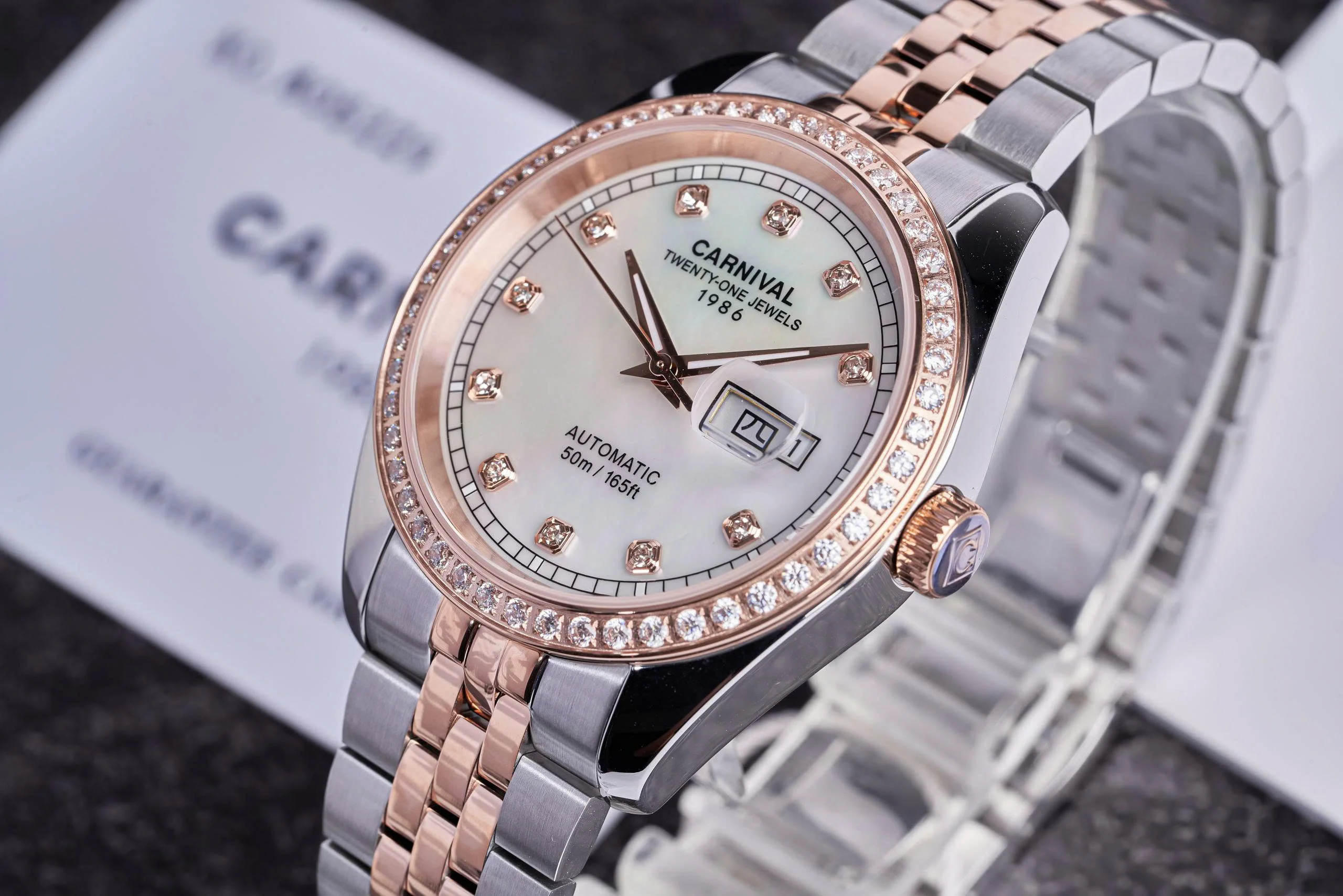 Đồng hồ Carnival Nam Automatic Form Rolex