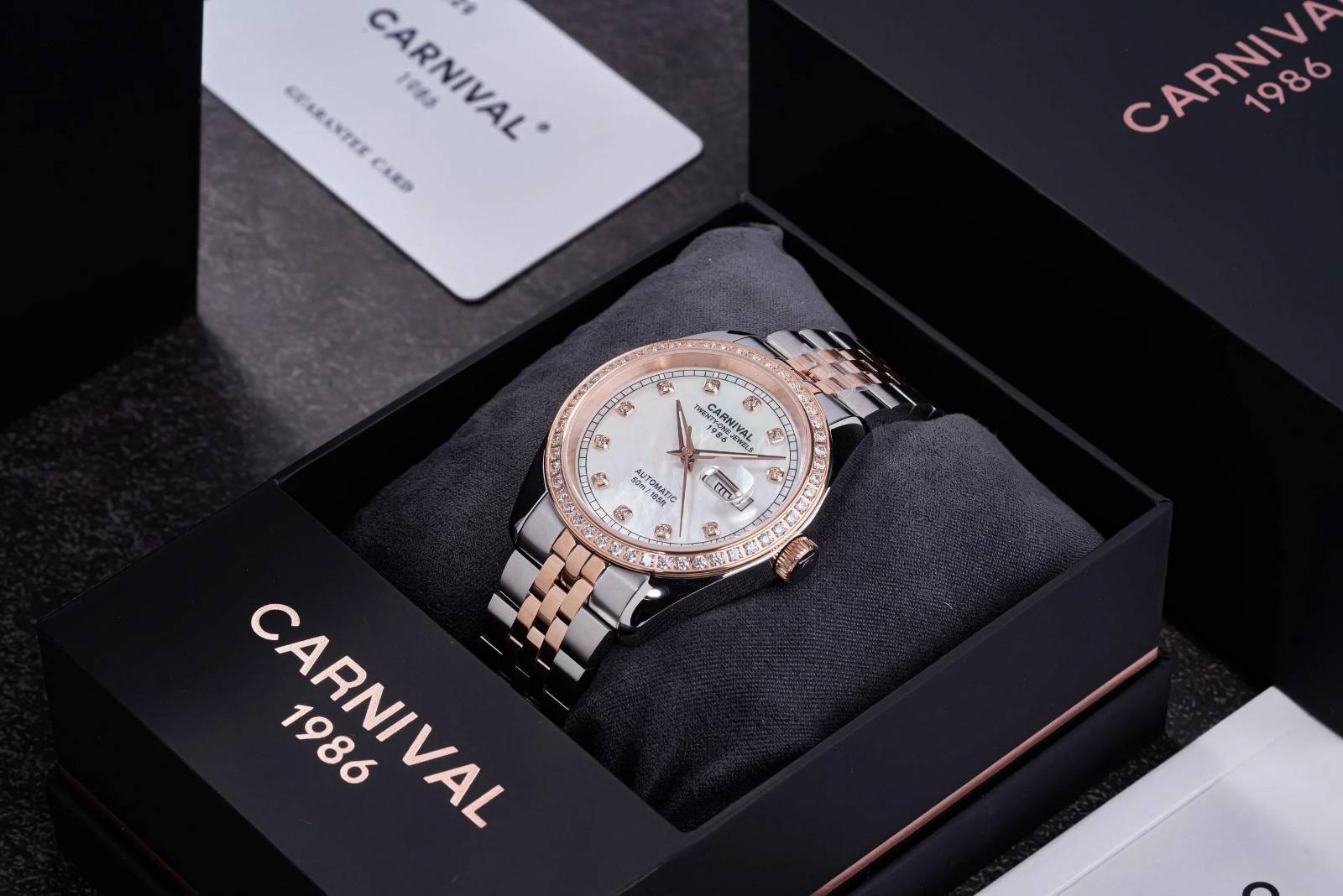Đồng hồ Carnival Nam Automatic Form Rolex