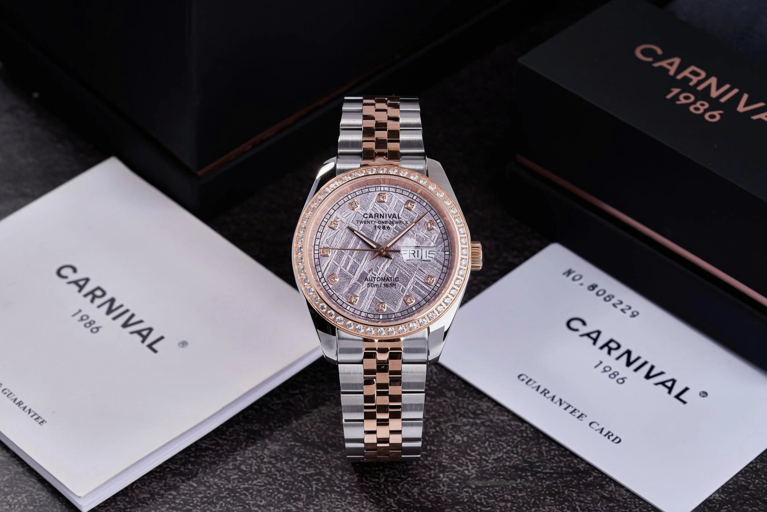 Đồng hồ Carnival Nam Automatic Form Rolex