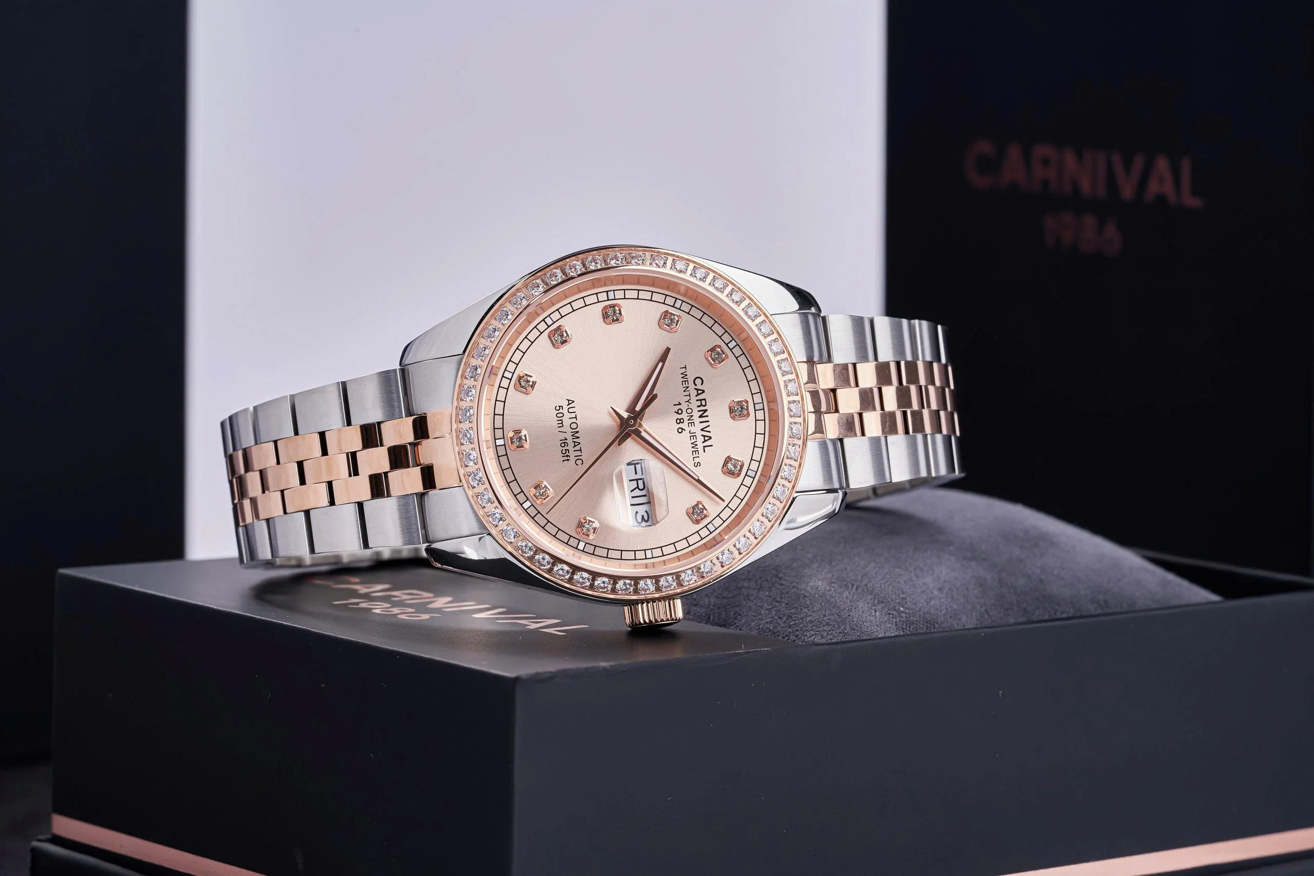 Đồng hồ Carnival Nam Automatic Form Rolex