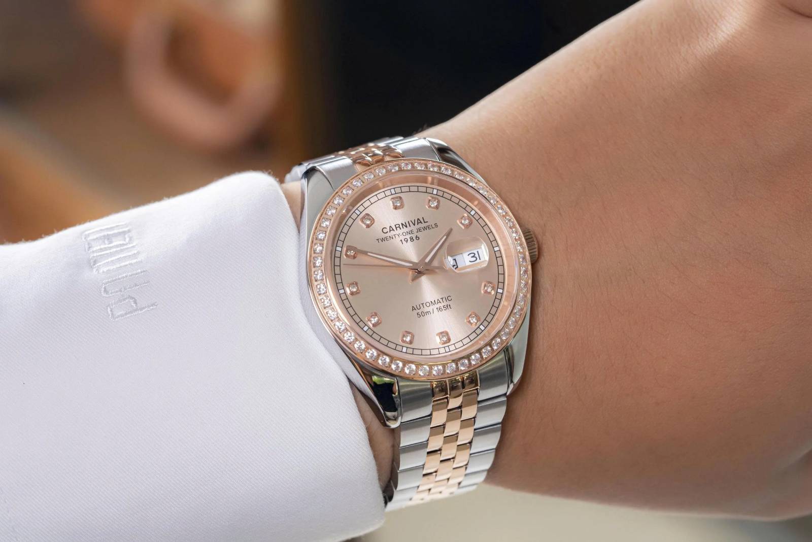 Đồng hồ Carnival Nam Automatic Form Rolex